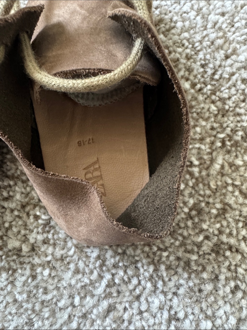 Mini leather booties - Picture 3 of 3